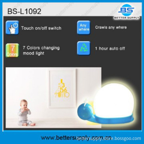 Led bulb and led night light with by simple touch